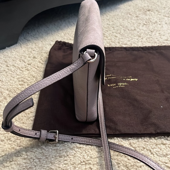 Kate spade “spencer court” suede and leather crossbody bag (Nordstrom exclusive) - Picture 4 of 6